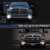 SHINEFIT LED Fog Lights Assembly wiht DRL Replacement for 2002-2008