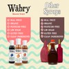 Wäbry Organic Peach Syrup No Added Sugar – 13.8oz (390g),