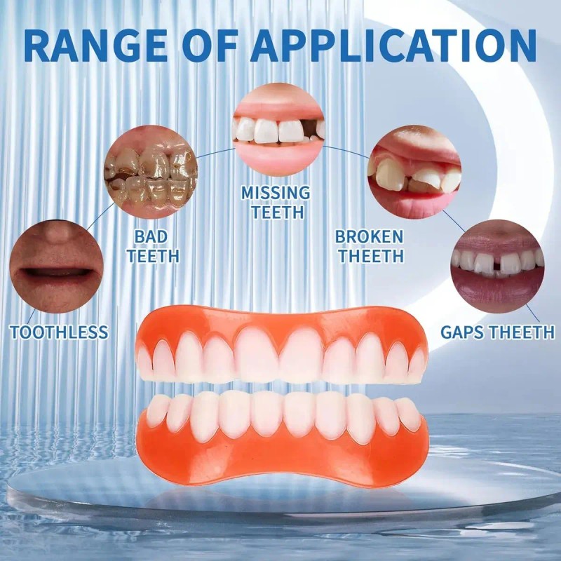 Dientes Postizos Moldeables: Dientes Para Hombres Y