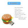 BorlterClamp 32 GB USB Stick in Hamburger Shape Novelty and