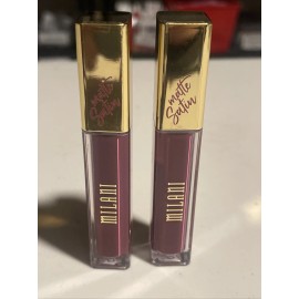 Milani Lot of (2) Milani Amore Satin Lip Cremes #06 REVEL