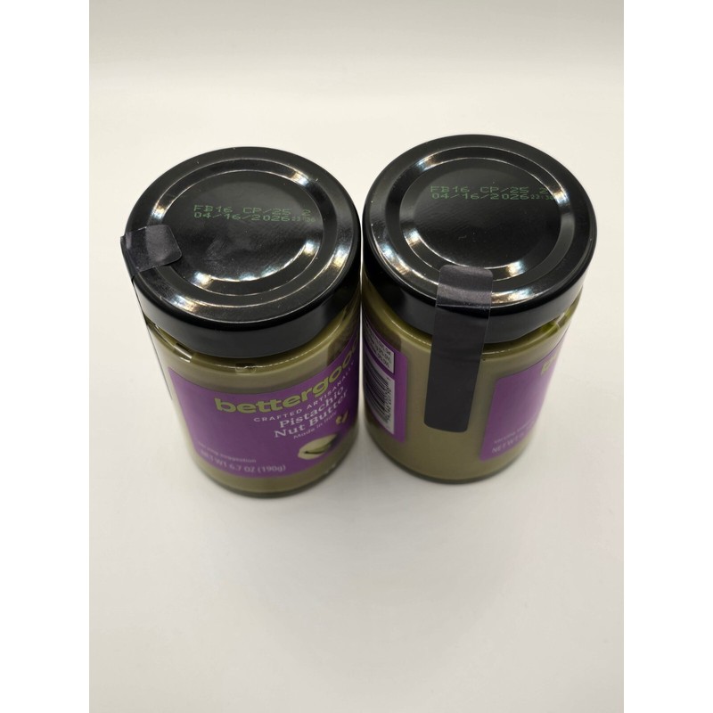BetterGoods Lot Of 2 Bettergoods Pistachio Nut Butter Dubai Chocolate-