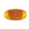Catadrioptic Reflectors for Bicycle Spoke Orange