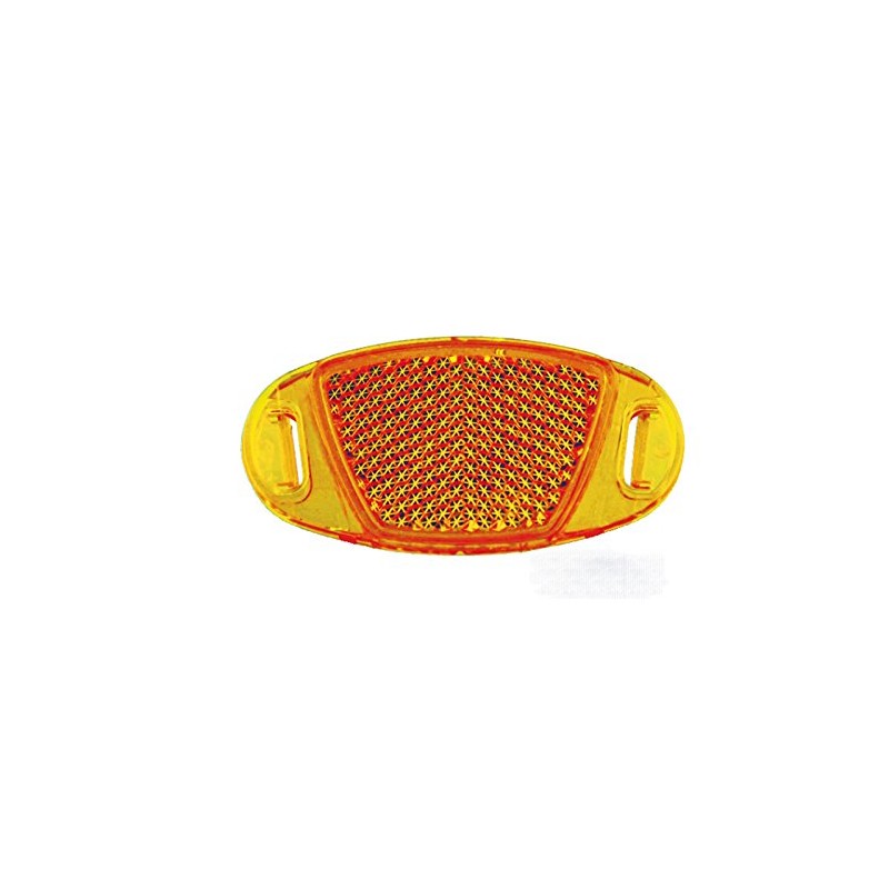 Catadrioptic Reflectors for Bicycle Spoke Orange