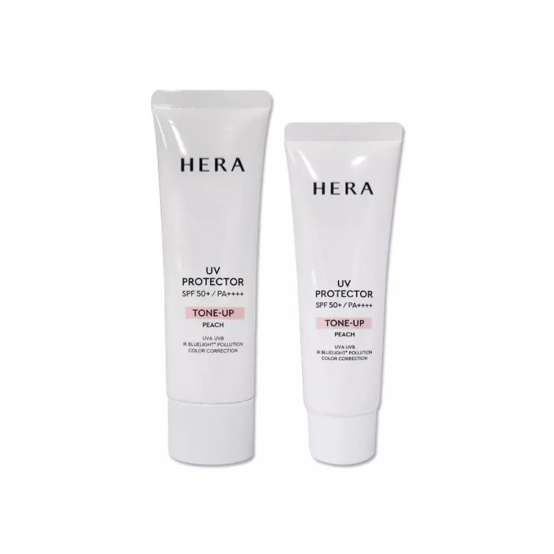 Hera 헤라 NEW UV 프로텍터 톤업 피치 50ml + 40ml