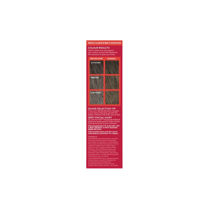 Just For Men Shampoo-In Haircolour H-40 Medium-Dark Brown