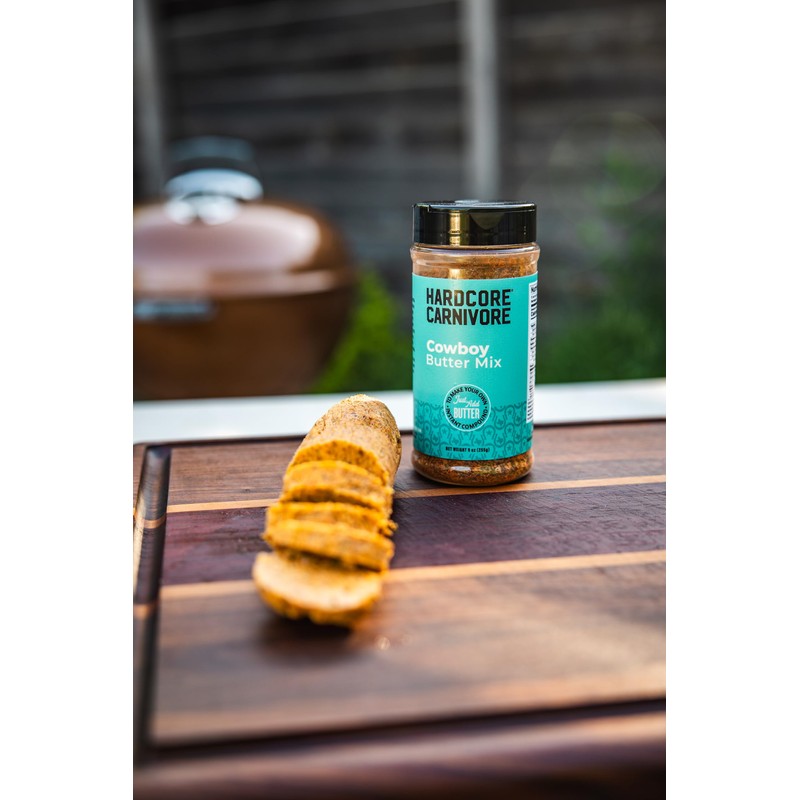 Hardcore Carnivore Cowboy Butter Mix (9 oz Shaker) Texas-Made Seasoning