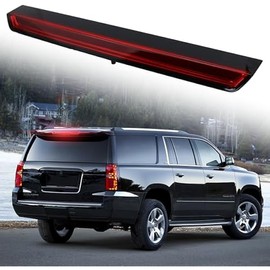 3rd Brake Light Full LED Rear Center Waterproof High Mount Stop Light 3rd Lamp Compatible with 2015-2020 Chevy Tahoe 2015-2020 Chevy Suburban 2016-2019 Suburban 3500 HD Repalce#923-116 22783104