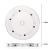 Sangle Spoffy 6" Cookie Decorating Turntable with Non-Slip Pad, Acrylic