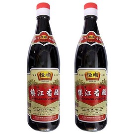 Hengshun ZhenJiang Chinkiang Black Vinegar (Regular, 2 Packs)
