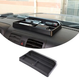 Fgtagtal Center Console Dash Tray, Dashboard Storage Box Organizer Fit for Hummer H3 2005-2009, ABS Auto Interior Storage Accessories, 1PCS (Storage Box)