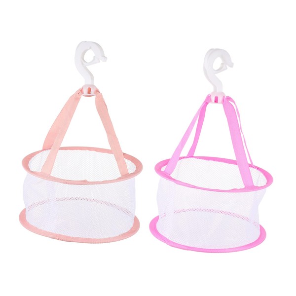 Gatuida 2pcs Makeup Brush and Beauty Egg Drying Net Hanging