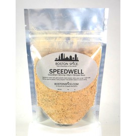 Boston Spice Speedwell Handmade Gourmet Seafood Seasoning Dry Rub Blend Fish Shrimp Swordfish Scallops Mahi Salmon Trout Cod Haddock Shellfish Mayflower Pilgrims Grilled Grill (Approx 1 Cup Of Spice)