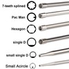 Hippotech Pack of 12 Carburetor Adjustment Tool and Cleaning Kit