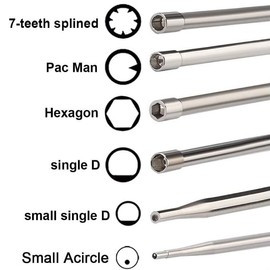 Hippotech Pack of 12 Carburetor Adjustment Tool and Cleaning Kit for 2-Cycle Small Engine for Poulan for Husqvarna for STIHL for ECHO Trimmer Chainsaw