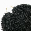 Pre-Separated Crochet Human Hair Extensions Multi-Textured Kinky Curly Crochet Hair
