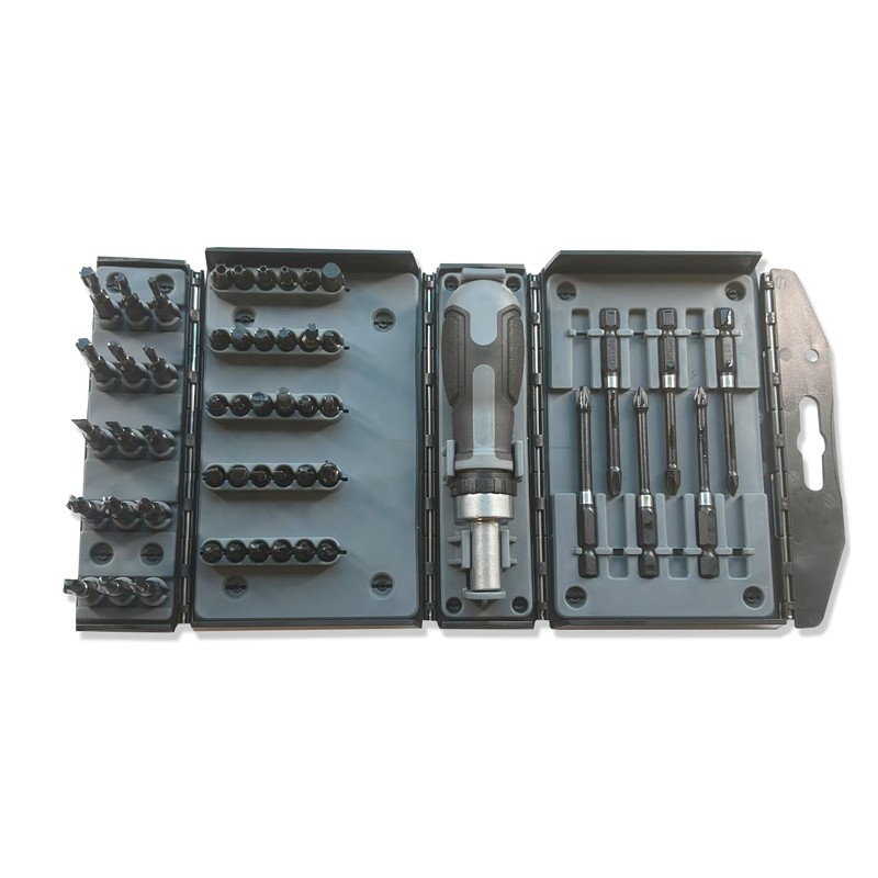 LUMBER JACK 52 Piece Impact Driver Screwdriver Bit Set Professional