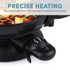 Aroma Housewares AEW-307 Electric Wok, 5 Qt, Black.