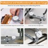 Neoteck 0-20mm Dial Indicator Table Saw Gauge with 0.75inch Width