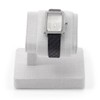Woodten Single Watch Stand Display with Linen Lining - Compact