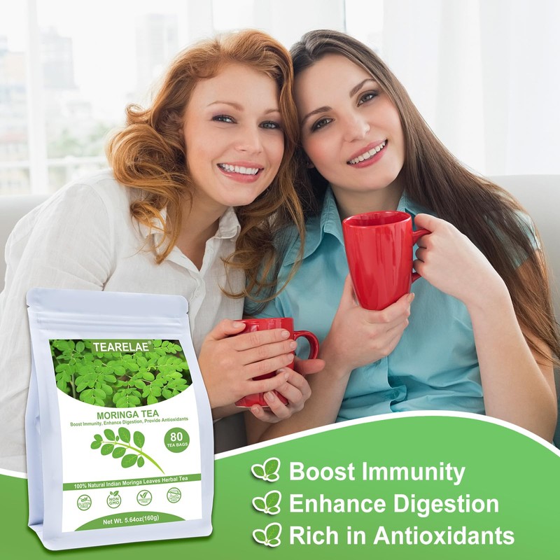 TEARELAE - Moringa Tea - 2g x 80 Count -
