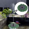 5V 1.6W Solar Water Fountain Pump Floating Landscape Fountain for