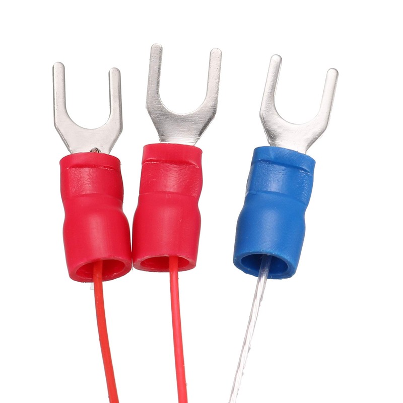 uxcell PT100 RTD Temperature Sensor Probe 3 Wires Cable Thermocouple