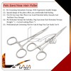 LAJA Imports Pet Hemostat Forceps, Stainless Steel Ear Scissors For