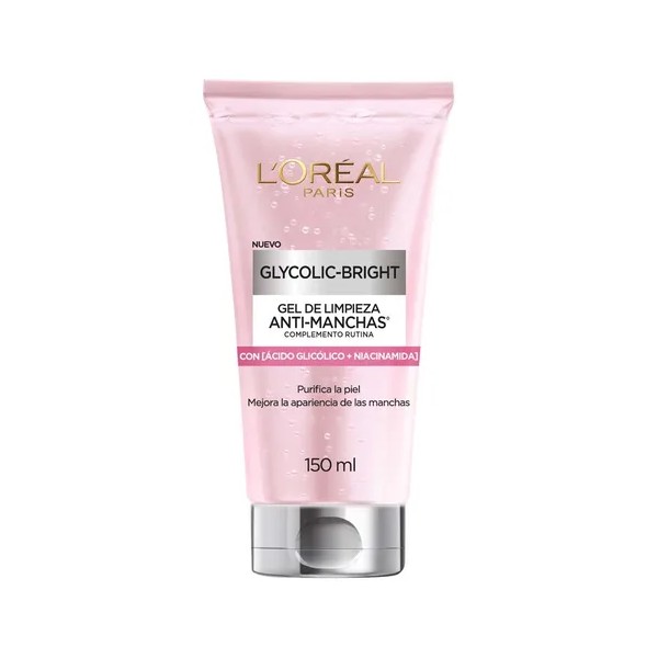 L’Oréal Paris Limpiador Facial Anti-Manchas con Ácido Glicólico Día y