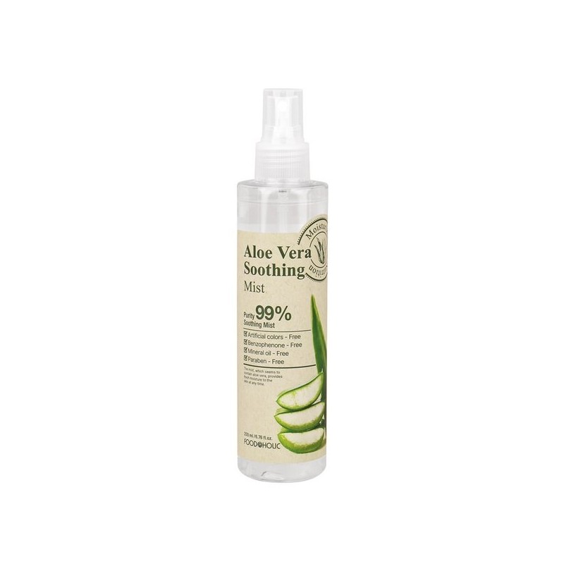 Foodaholic Aloe Vera Soothing Mist 200ml / 푸드어홀릭 알로에베라 수딩미스트