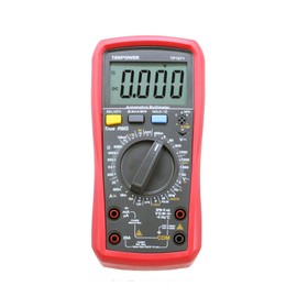 Tekpower TP107+ Digital True-RMS Automotive Multimeter with 12V Battery Tester, and RPM, Pulse Width, Dwell Angle Measurements and VFC Function (Voltage Frequency Converter)