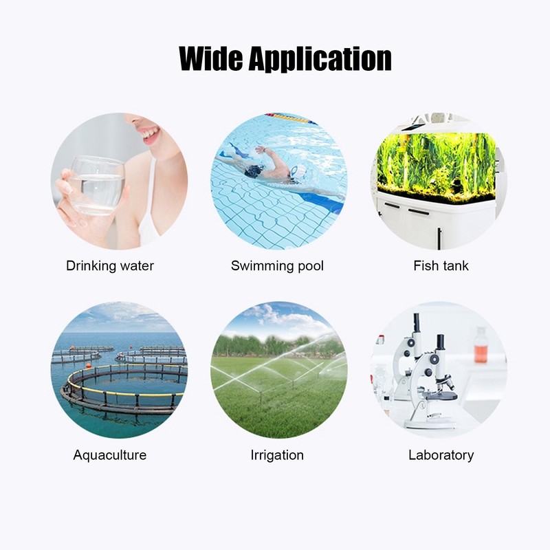 PH‑218 7 in 1 Water Quality Tester PH/TEMP/EC/CF/TDS/OPR/RH Water Meter