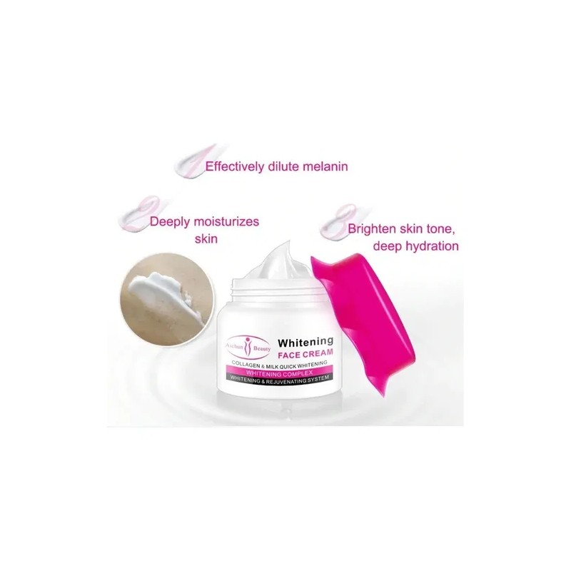 Aichun crema facial aclarante con niacinamida, elimina manchas oscuras