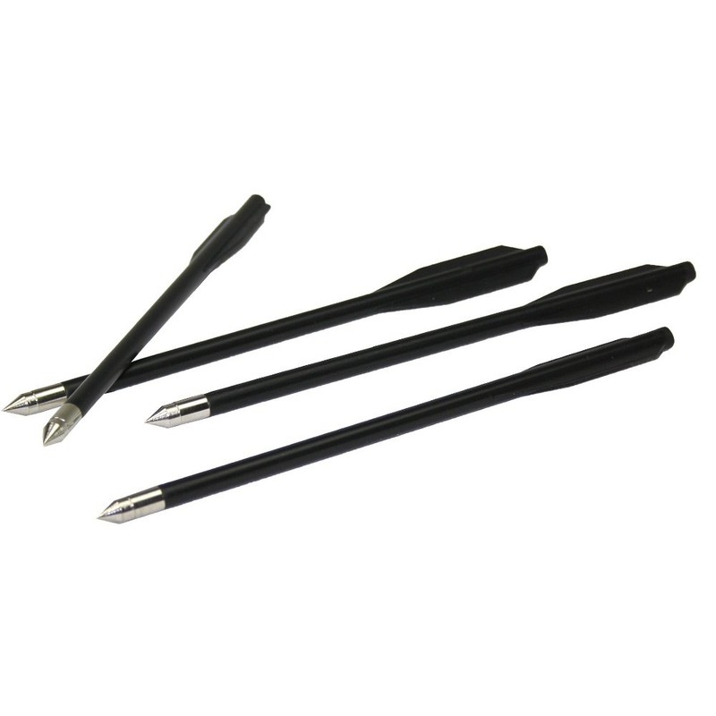 BSW - BogenSportWelt Pack of 12 Pistols Crossbow Bolts 16.5