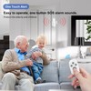DAYTECH Door Alarm with Remote, 0-120dB Door Alarm Sensor When