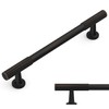 Amerdeco 10 Pack Oil Rubbed Bronze Cabinet Pulls 5 Inch(128MM)