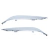 Front Bumper Molding Chrome Trim Set Left and Right Replacement