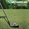 MiOYOOW Golf Alignment Bars, Magnetic Golf Training Aids, Foldable Golf