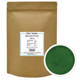 Spirulina Powder 100 g Natural Pure without Additives Superfood Algae