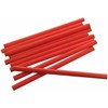 Mr. Gadget's Solutions 12Pcs Carpenter Pencils, Black Core Oval 2‑Head