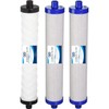 Compatible Hydrotech 41400008/41400009 Replacement Reverse Osmosis Water Filter Cartridge Set