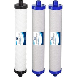 Compatible Hydrotech 41400008/41400009 Replacement Reverse Osmosis Water Filter Cartridge Set