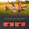 EVTSCAN 100pcs Chicken Eyes Peeper Glasses Spectacles Protector Hen Pecking