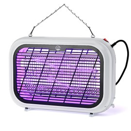 Bug Zapper Indoor, High Voltage Electric Mosquito Zapper, Durable Fly Trap Mosquito Trap, Fly Zapper with Removable Washable Tray for Home Patio Backyard