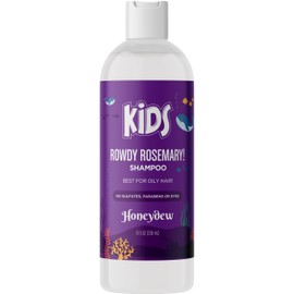 Deep Cleansing Shampoo for Kids - Paraben & Sulfate Free Kids for Oily Hair and Scalp with Tea Tree and Rosemary Essential Oils - Gentle Nourishing Shampoo for Build Up Flakes and Dry Scalp