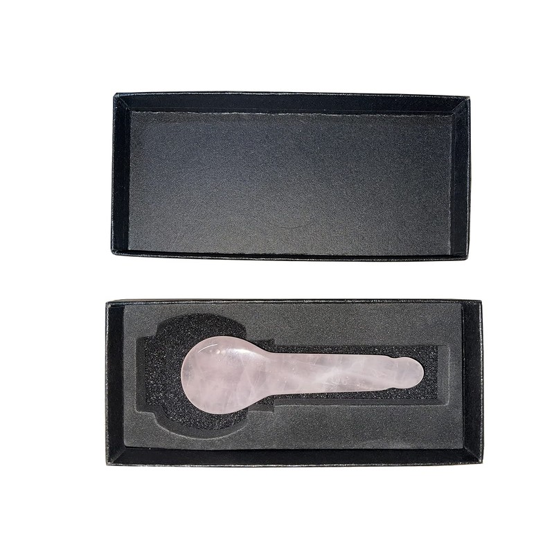 Rose Quartz Jade Roller Real Jade Gua Sha Board Mushroom
