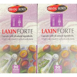 Laxin Forte Capsules - 2 Pack - 180 Count