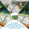 32.2" X 13.4" X 14" Foldable Greenhouse Cover for Raised