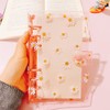 A6 Daisy 6 Ring Binder Covers PVC Notebook Cover Protector