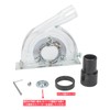 LICHIFIT Grinder, Dust Collection Cover, Dustproof, Connects to Dust Collector